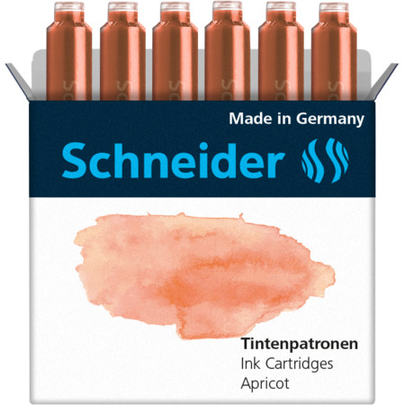 Ink cartridges Pastel Apricot by Schneider