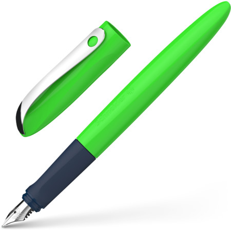 Wavy green Fountain pens by Schneider