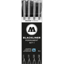Blackliner Set 1 4er Etui 0.05 mm-0.4 mm MP